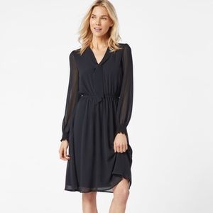 Tie Neck Dress